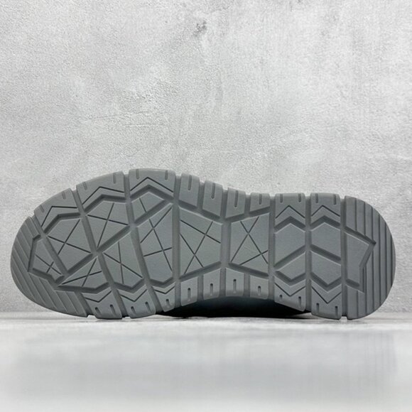 UGG Grey Shearling Work Boots - Picture 4 of 9